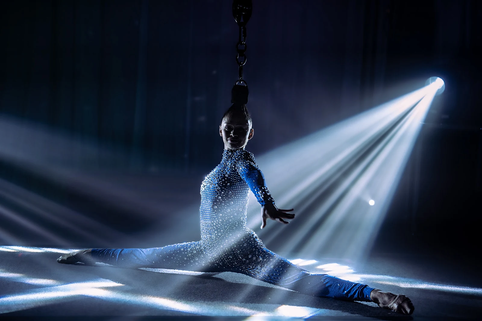 Hair Suspension — Tink performing