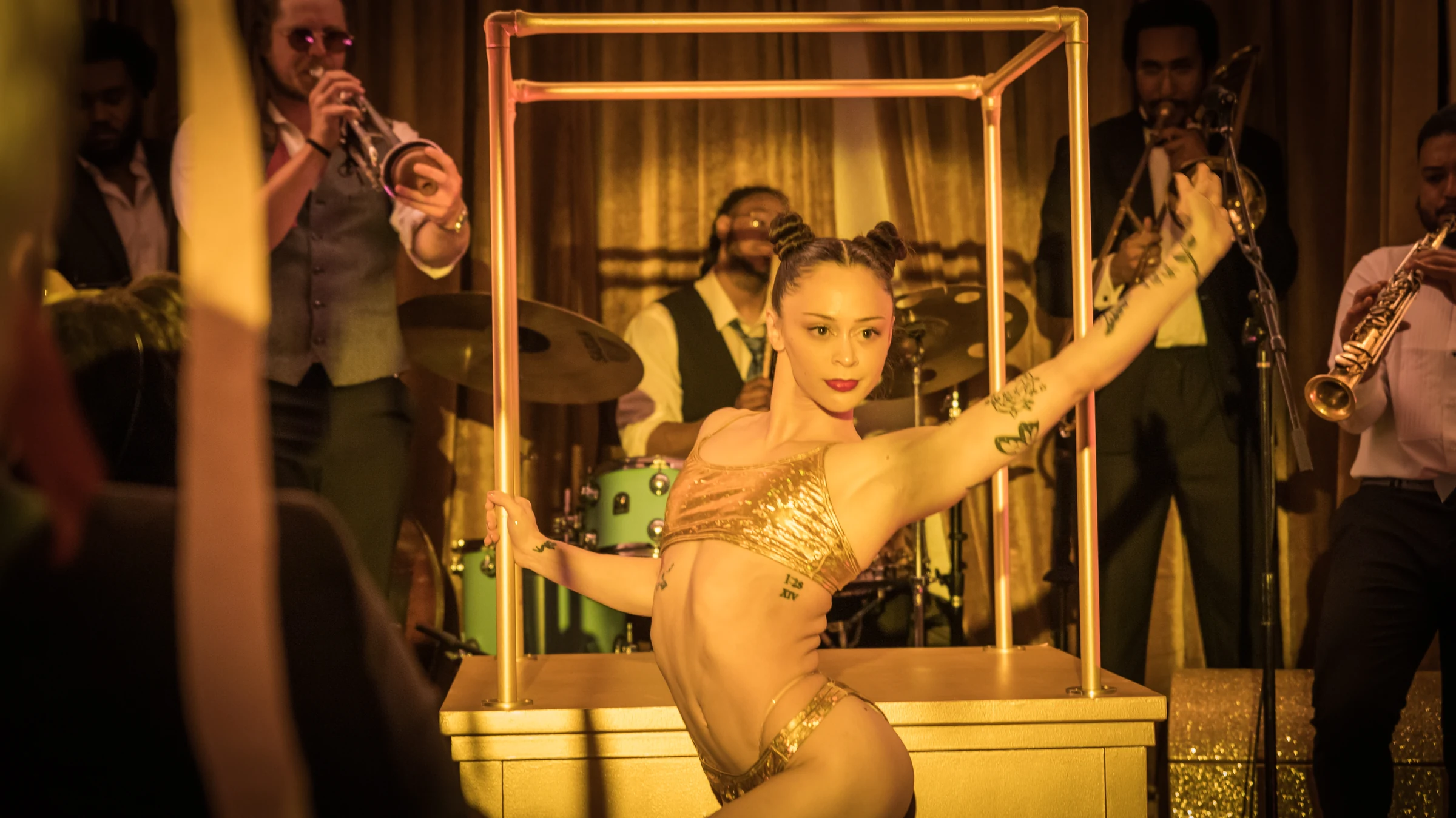 Contortion & Character Work — Tink performing